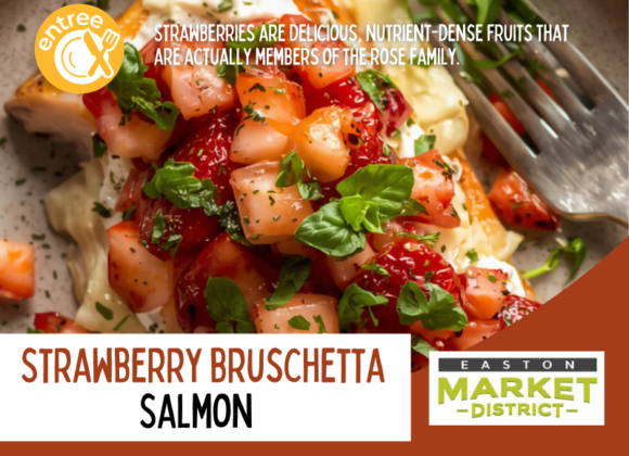 Strawberry Bruschetta Salmon